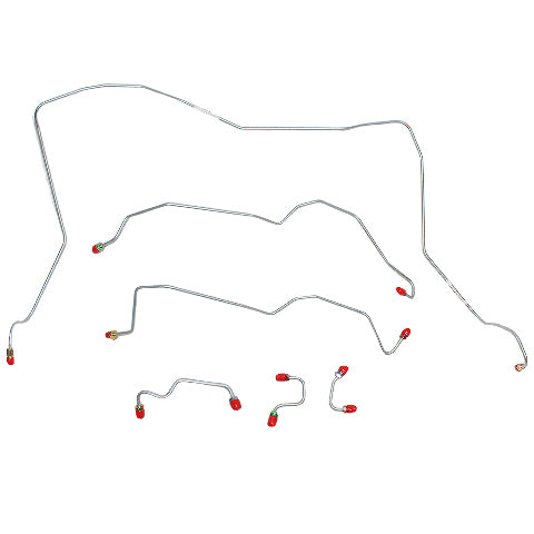 95-97 Dodge Ram 3500 Brake Line Kit 4WD Ext Cab/Long Bed Stainless Steel CBK0121SS