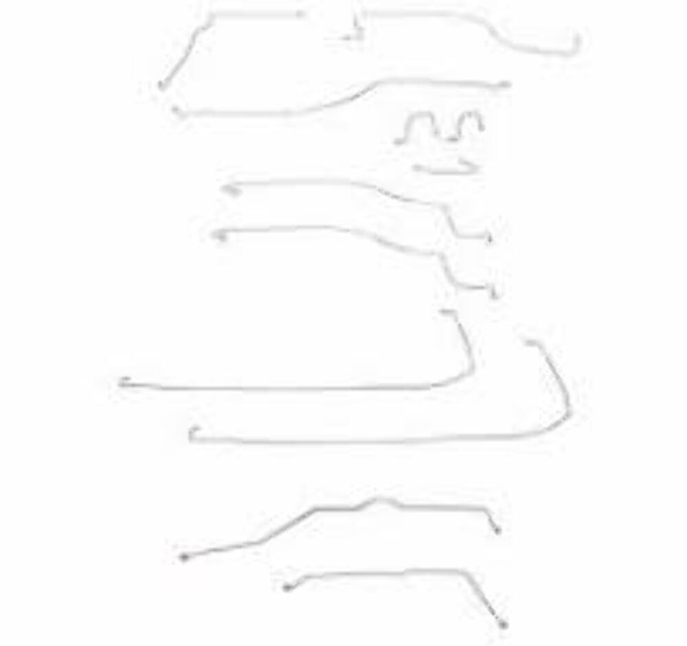 Brake Line Set for 2003-2006 Cadillac Escalade 2WD steel