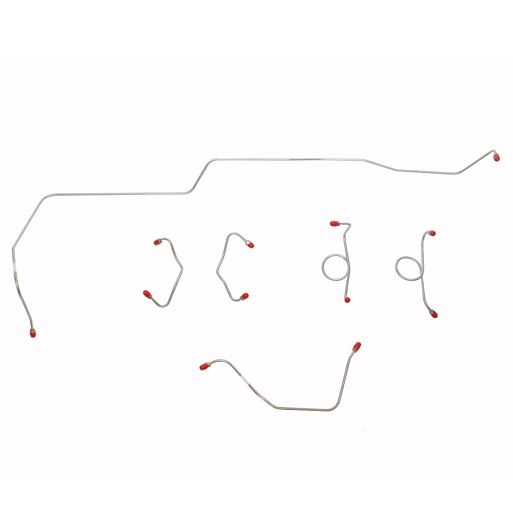 Complete Brake Line Kit for 1965-1966 Ford Mustang disc brakes