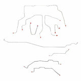 Complete Brake Line Kit for 1995-1998 GM K1500 short bed steel
