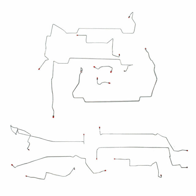 Brake Line for 1999-1904 Ford Mustang GT 4.6L V8 Complete steel