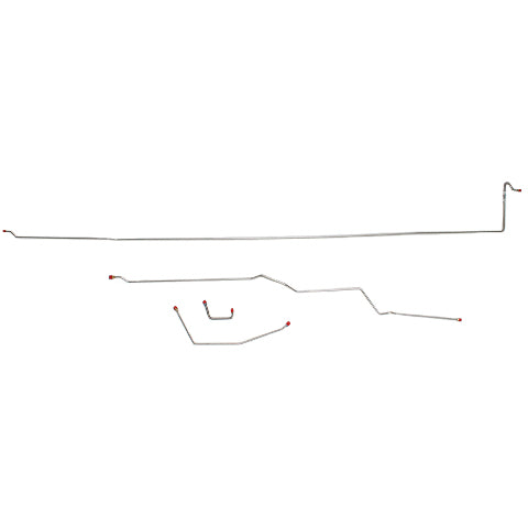 1981-86 Chevrolet K30 Complete Brake Line Kit No ABS Crew Cab Long Bed CBK0136OM