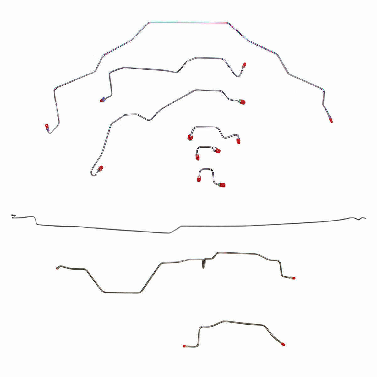 Brake Line Kit for 1995-1997 Dodge Ram 2500 ABS 2WD long bed steel