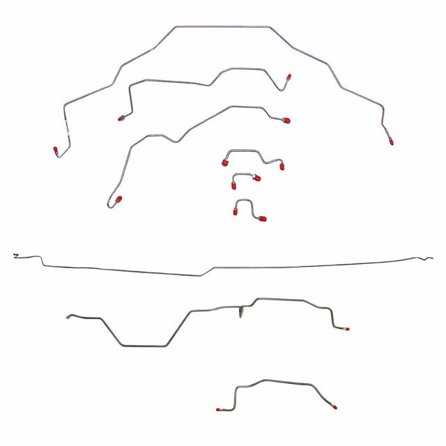 Brake Line Kit for 1995-1997 Dodge Ram 2500 ABS 2WD long bed steel
