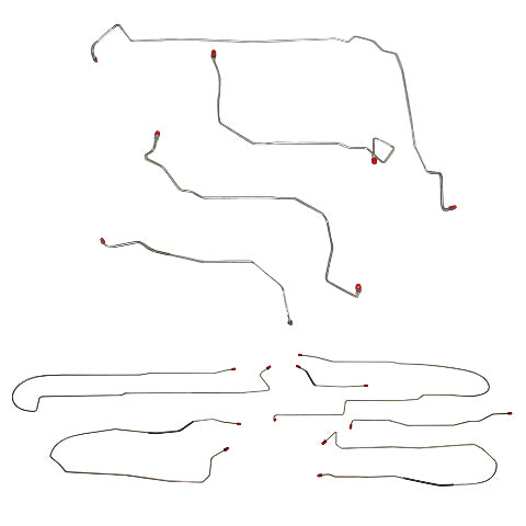 2004 - 2005 Buick Lesabre Brake Line Kit - CBK0150OM