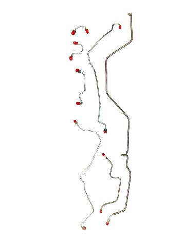 95-97 Dodge Ram 3500 Brake Line Kit  4WD  Dually  Stainless Steel