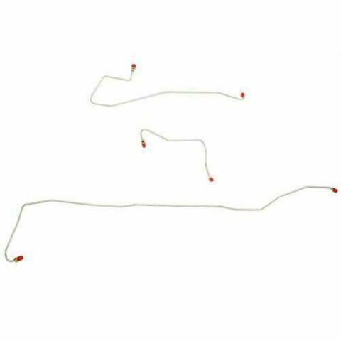 Brake Line Set for 2000-2007 Ford Taurus drum brakes steel