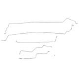 01-06 Hyundai Santa Fe Brake Line Kit Stainless Steel Non-ABS models CBK0162SS