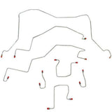 Brake Line Kit for 95-97 Dodge Ram 3500 2WD long bed stainless steel