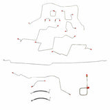 01-02 Dodge Ram 2500 Brake Line Kit 4WD Ext Cab/Long Bed  Stainless Steel