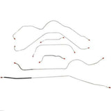 Complete Brake Line Kit for 1957 Ford Thunderbird stainless steel