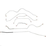 Complete Brake Line Kit for 1957 Ford Thunderbird stainless steel