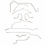 98-00 Chevrolet S10 Brake Line Kit 4WD Ext Cab/Short Bed  Stainless Steel