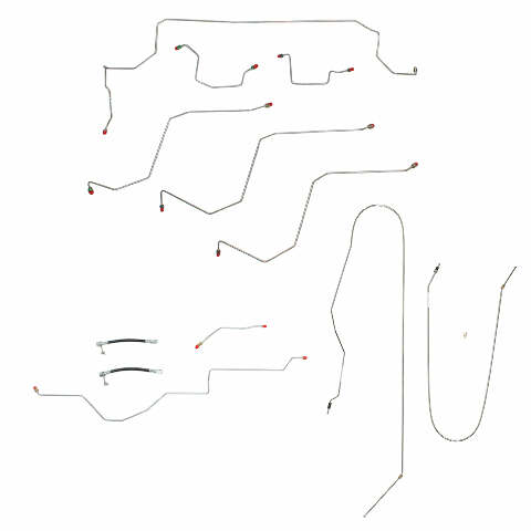 Brake Line Kit for 2002-2005 Dodge Ram 1500