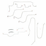 Brake Line Kit for 2002-2005 Dodge Ram 1500 AWABS ABS 2WD stainless steel