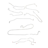 Brake Line for 2007-2008 Silverado 1500 Complete ABS 4WD drum brakes stainless steel