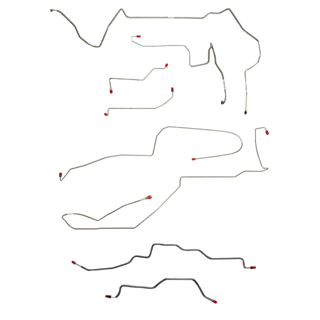 Complete Brake Line Kit for 1998-2002 Chevy Camaro ABS stainless steel