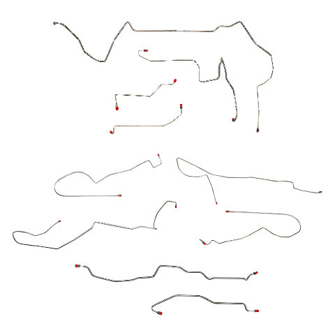 Complete Brake Line Kit for 1998-2002 Chevrolet Camaro w/ Traction Control CBK0189OM