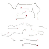 Complete Brake Line Kit for 1998-2002 Chevy Camaro/Trans Am ABS stainless steel