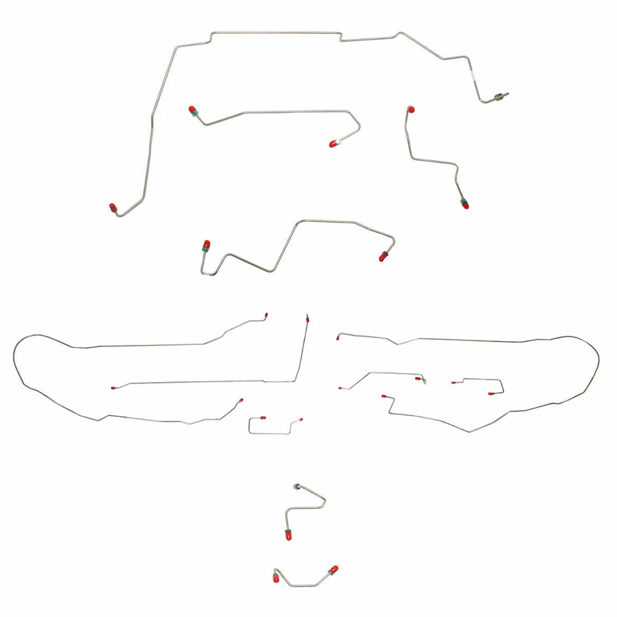 Brake Line Kit for 2005-2006 Ford Escape AWABS ABS 2WD stainless steel