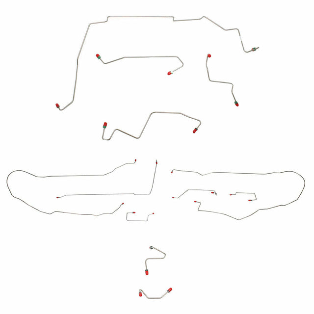 Brake Line Kit for 2005-2006 Ford Escape AWABS ABS 2WD stainless steel