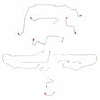 Brake Line Kit for 2005-2006 Ford Escape AWABS ABS 2WD stainless steel