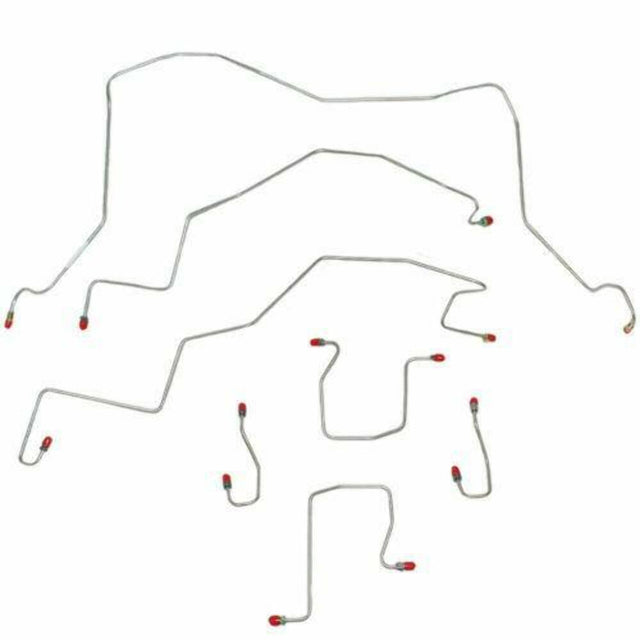 Complete Brake Line Kit for 1998-2001 Dodge Ram 1500 ABS 4WD long bed stainless steel
