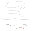 Brake Line Kit for 2003-2004 Chevy Silverado ABS 4WD short bed stainless steel
