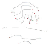 Complete Brake Line Kit for 1998-2001 Dodge Ram 1500 ABS 2WD short bed stainless steel