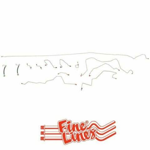 Brake Line Kit for 1995-1997 Dodge Ram 3500 ABS long bed