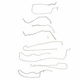 Complete Brake Line Kit for 2006-2011 Buick Lucerne stainless steel