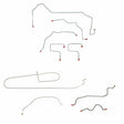 Complete Brake Line Kit for 2000-2005 Chevy Blazer , 4 Door, No ZR2 ABS 4WD disc brakes stainless steel