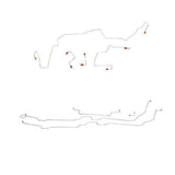 Complete Brake Line Kit for - 05-09 Chevy Equinox, , All-Wheel ABS 4WD