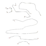 Fits 94-95 Ram 1500, 2WD, RWABS, Reg / Long, Drum; Complete Brake Line-CBK0235OM