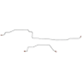 Fits 94-95 Ram 1500 2WD AWABS Reg / Long Drum Complete Brake Line Kit-CBK0237SS