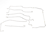 Brake Line for 94-95 Ram 1500, , RWABS, Reg/Short, Drum; Complete 4WD