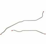 Fits 70 Camaro, Power Disc, Armored Prop Line; Complete Brake Line Kit-CBK0253SS