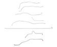 Complete Brake Line Kit for 01-07 GM 2500HD 6.0 V8, Ext Cab/; long bed