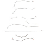 2001-2007 Chevrolet Silverado 2500 HD Complete Brake Line Kit Ext Cab Short Bed CBK0259SS