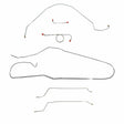 Brake Line for 1966 66 Chevy Malibu Convertible w/ Standard Drum, Complete ABS drum brakes stainless steel