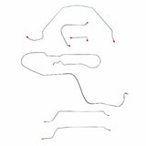 Complete Brake Line Kit for 1965 Chevy Malibu Hardtop w/Manual Drum