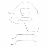 Complete Brake Line Kit for 1965 Chevy Malibu Hardtop w/ Manual Drum