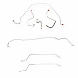 Brake Line for 1967 Chevy Malibu Convertible w/ Manual Drum, Complete ABS drum brakes stainless steel