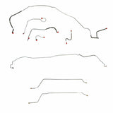 Brake Line for 1967 Chevy Malibu Convertible w/ Power Drum, Complete ABS drum brakes stainless steel