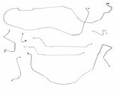 1967 Chevy Malibu w/ Manual Disc Brakes, Complete Brake Line Kit CBK0289SS