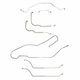 Complete Brake Line Kit for 1968 Chevy Malibu w/ Power drum brakes