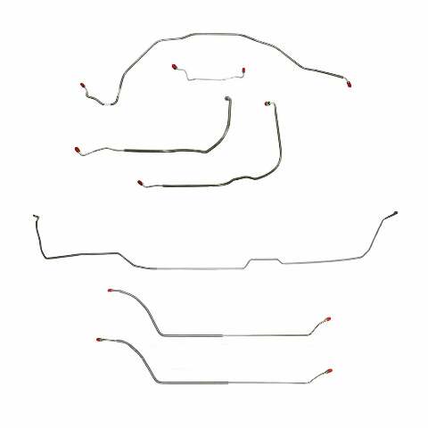 Brake Line for 69 Chevy Malibu Hardtop w/ Power , Complete drum brakes