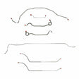 Complete Brake Line Kit for 69 Chevy Malibu w/Manual drum brakes