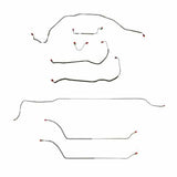69 Chevy Malibu w/ Power Disc Brakes, Complete Brake Line Kit CBK0299SS