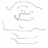 Complete Brake Line Kit for 1970 Chevy Malibu w/ Manual disc brakes